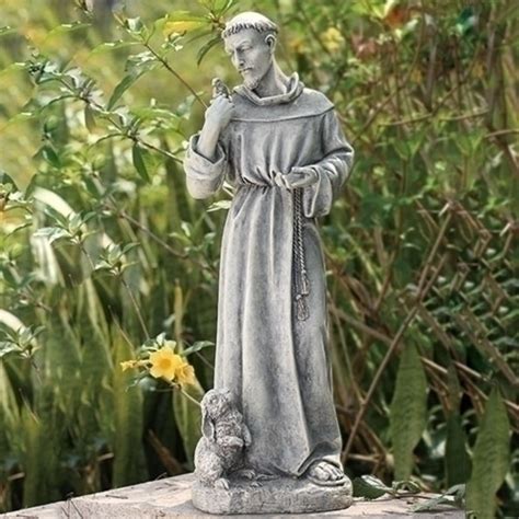 st francis of assisi outdoor statue